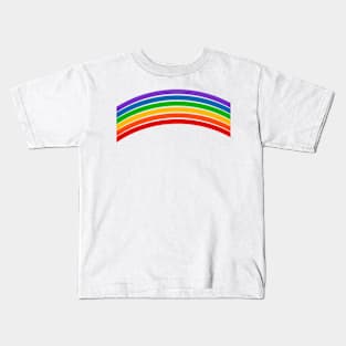 Rainbow lines Kids T-Shirt